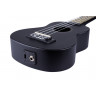 Acoustic electric ukulele Alfabeto CARBUKU21 EQ (Black) + bag
