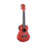 Acoustic-electric ukulele Alfabeto COLORED MAHOGANY CM23EQ (Red)
