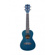 Acoustic-electric ukulele Alfabeto COLORED MAHOGANY CM23EQ (Blue)