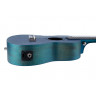 Acoustic-electric ukulele Alfabeto COLORED MAHOGANY CM23EQ (Blue)