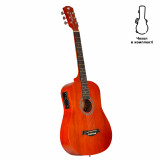 Acoustic-Electric Travel Guitar Alfabeto TravelerEQ-MH + gig bag