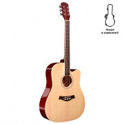 Acoustic guitar Alfabeto WG106 (Natural) + gig bag