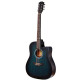 Acoustic guitar Alfabeto WG130 (Dark Blue) + gig bag