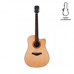 Acoustic Guitar Alfabeto SOLID WMS41 (Satin) + gig bag