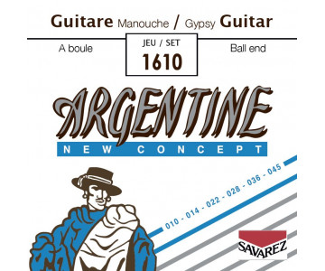 Струни для акустичної гітари Argentine 1610
