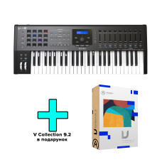 MIDI-клавиатура Arturia KeyLab 49 MkII Black Edition + V Collection 9.2