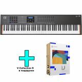 MIDI keyboard Arturia KeyLab 88 MkII Black Edition + V Collection 9