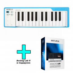 MIDI Keyboard Arturia MicroLab (Blue) + Arturia Analog Lab V