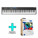 MIDI-клавиатура Arturia KeyLab Essential 88 Black Edition + Arturia Pigments