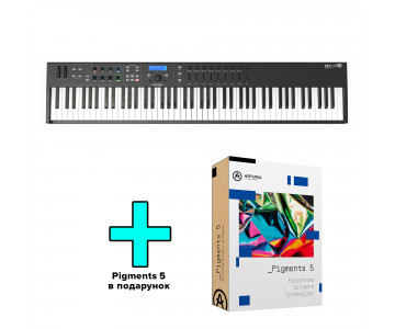 MIDI-клавіатура Arturia KeyLab Essential 88 Black Edition + Arturia Pigments