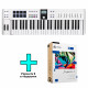 MIDI Keyboard Arturia KeyLab Essential 49 mk3 (White) + Arturia Pigments