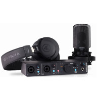 A set for sound recording Arturia MiniFuse Recording Pack (Black)