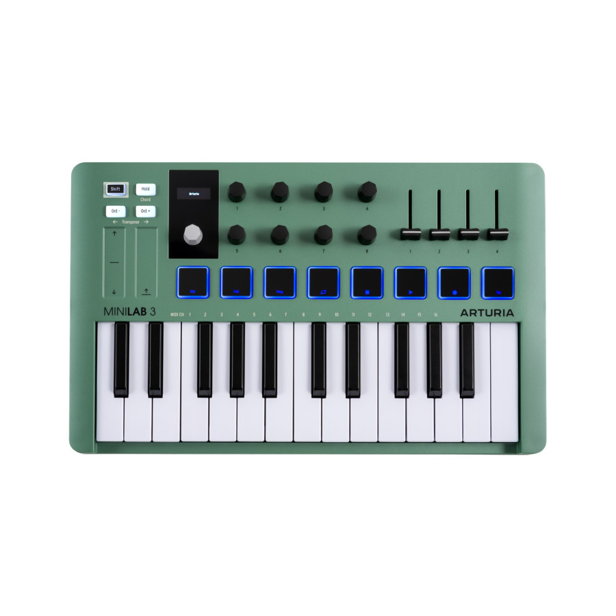 Arturia MiniLab 3 MIDIキーボード Arturia MINILAB 3 | 多彩な機能と各種ソフトウエアをバンドル