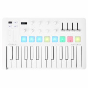 MIDI Keyboard Arturia MiniLab 3 Alpine White Special Edition