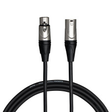 Кабель микрофонный Cascha CCA-M1BK3 (Advanced Line Microphone Cable, Black, 3 м)
