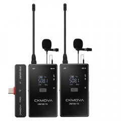 Радіосистема (мікрофон бездротовий) CKMOVA UM100 Kit4 (Android, Type-C)