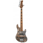 Bass Guitar Cort GB-Modern 5 (Open Pore Charcoal Gray)