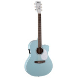 Электроакустическая гитара Cort Jade Classic (Sky Blue Open Pore)