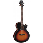 Electric Acoustic Guitar Cort SFXE (3-Tone Sunburst Satin)