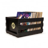 Record Storage Crate Crosley Black
