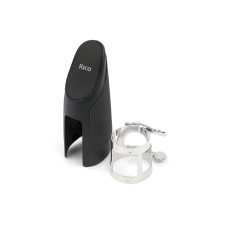 Лигатура и колпачок для альт саксофона Rico by D'Addario RAS1N Ligature & Cap Set Nickel-Plated