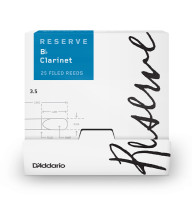 Bb Clarinet Reeds D'Addario Reserve - Bb Clarinet #3.5 (25 pcs)