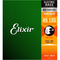 Струны для бас-гитары Elixir 14207 5S LM (45-135)