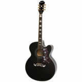 Електроакустична гітара Epiphone EJ-200SCE (Чорний)