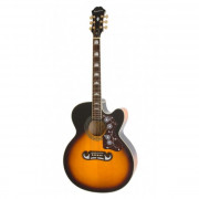 Electro Acoustic Guitar Epiphone EJ-200SCE Vintage (Sunburst)
