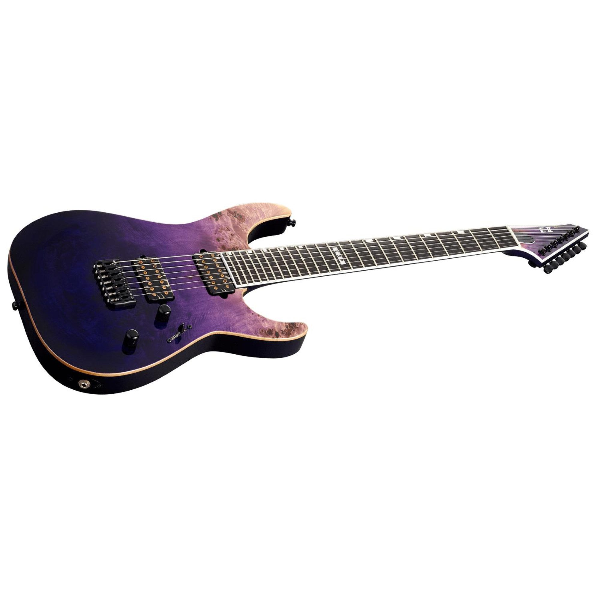 Electric Guitar ESP E-II M-II 7NT HS (Purple Natural Fade