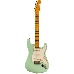 Electric Guitar Fender Custom Shop Limited Edition 1957 Stratocaster Journeyman Relic Aged Sea Foam Green
