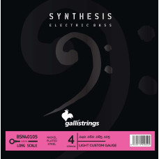 Струны для бас-гитары Gallistrings BSN40105 (.040-.105), Synthesis, LIGHT CUSTOM, Nickel