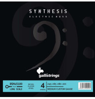 Bass Guitar Strings Gallistrings BSN45100 (.054-.100), Synthesis, MEDIUM CUSTOM, Nickel