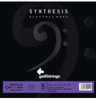 Bass Guitar Strings Gallistrings BSN50135 (.050-.135), Synthesis, MEDIUM HEAVY TAPERED, Nickel