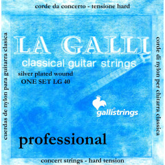 Струны для классической гитары Gallistrings LG40 HARD TNS
