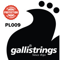 Струна для электрогитары Gallistrings PL009 (.009), Steel