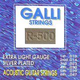 Струны для акустической гитары Gallistrings R-500