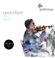 Strings For Violin Gallistrings OV40-S, 4/4 Ouvertune, MEDIUM, Synthetic