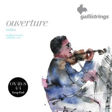 Струны для скрипки Gallistrings OV40LP-S, 4/4 Ouvertune, MEDIUM, Synthetic