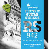 Electric Guitar Strings Gallistrings RS942 LIGHT TENSION