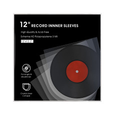 Inner polyethylene envelopes for records GOKA GK-R18 (50 pcs. in the package)