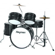 Kids Drum Kit Hayman Junior Series HM-50-BK