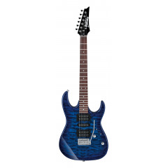 Electric Guitar Ibanez GRX70QA-TBB (Transparent Blue Burst)