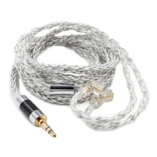 Кабель для наушников Knowledge Zenith Cable 2pin (C) 90-8 (Silver & Blue)
