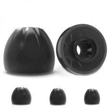 Амбушюры Knowledge Zenith Silicone Eartips (Black) (3 пары)