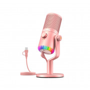 Микрофон для геймеров Maono DM30 (Pink)