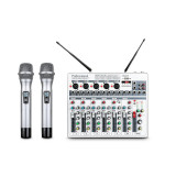 Mixing Console Maximum Acoustics RMI-678 with microphones