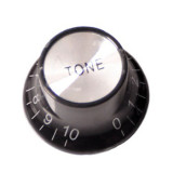 Ручка для потенциометра тона Paxphil KST42 Tone Speed Knob (Чёрная)