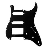 Panel guitar stratocaster Paxphil M6 Pickguard (Black)
