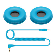 Сменные амбушюры и кабель для наушников Pioneer HC-CP08-L (Blue) (для Pioneer HDJ-CUE1)